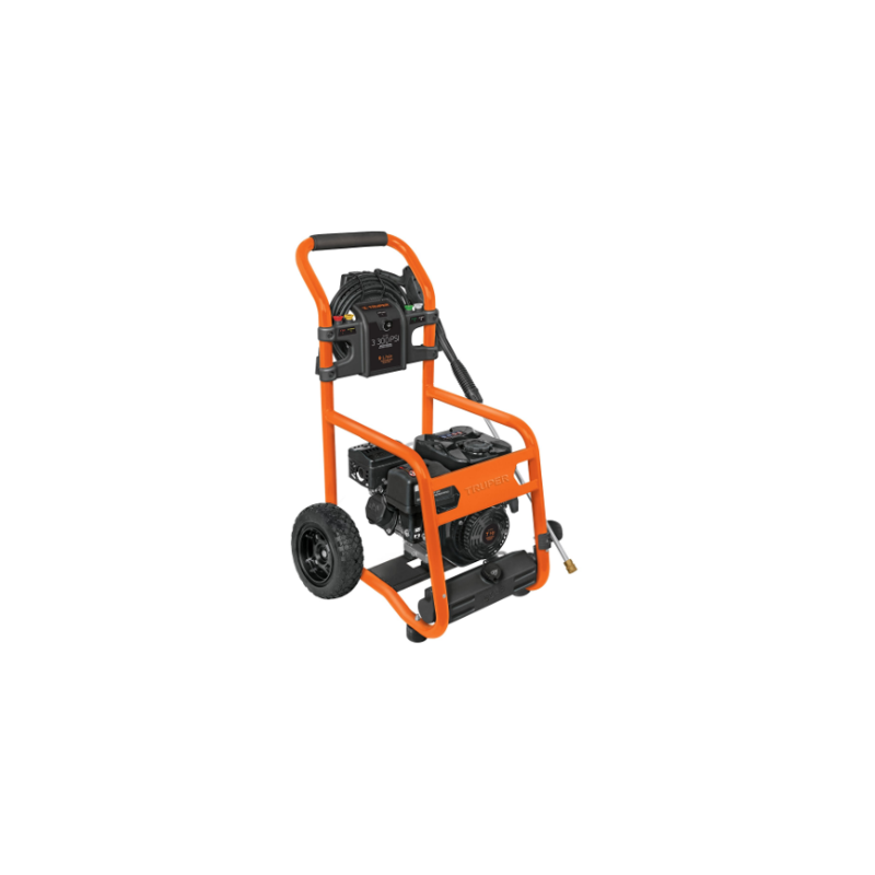 HIDROLAVADORA CON MOTOR A GASOLINA 3300 PSI TRUPER  Motor OHV (Over Head Valve) 7 HP